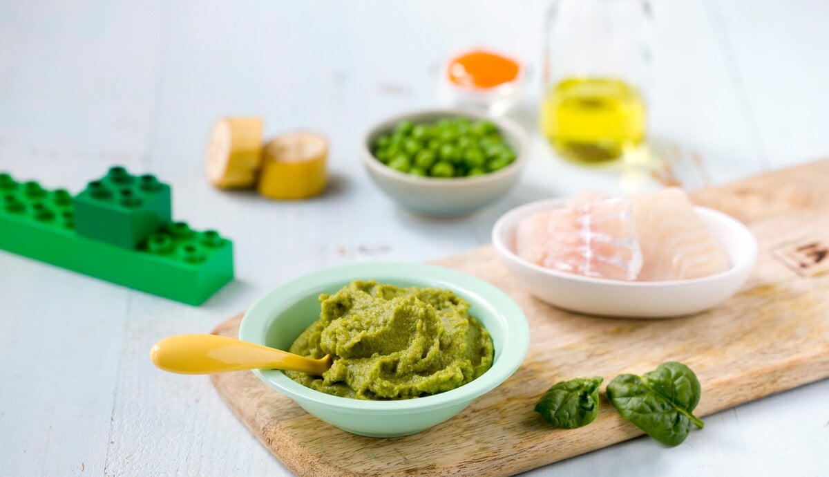 Barnas grønne fiskegryte med torsk