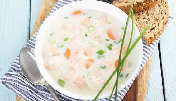 Fiskesuppe med fennikel