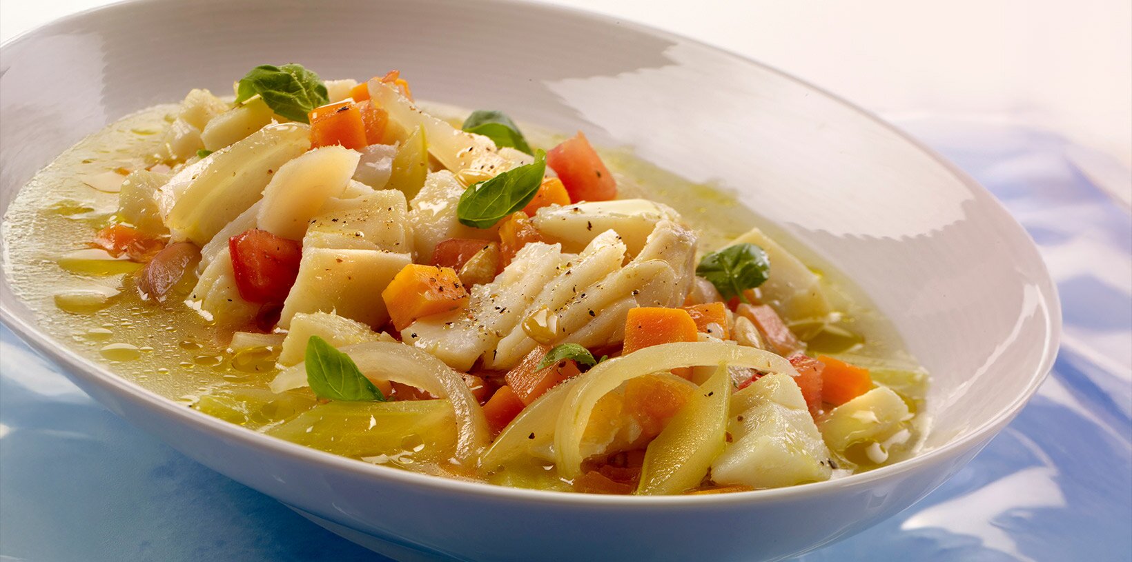 Klippfisk med rotgrønnsaker