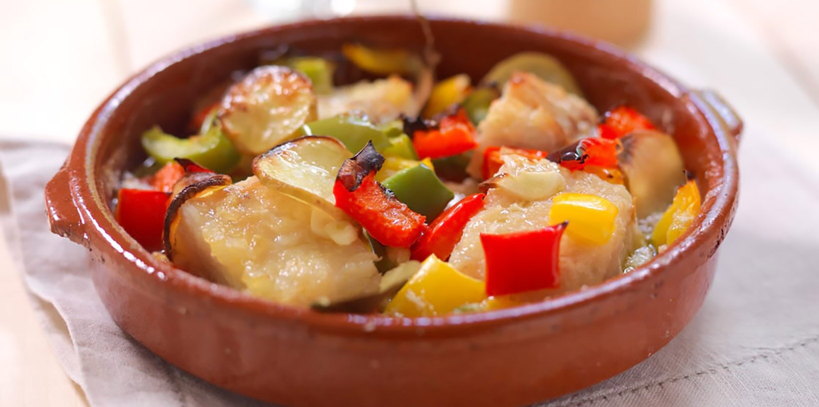 Stekt klippfisk på portugisisk vis