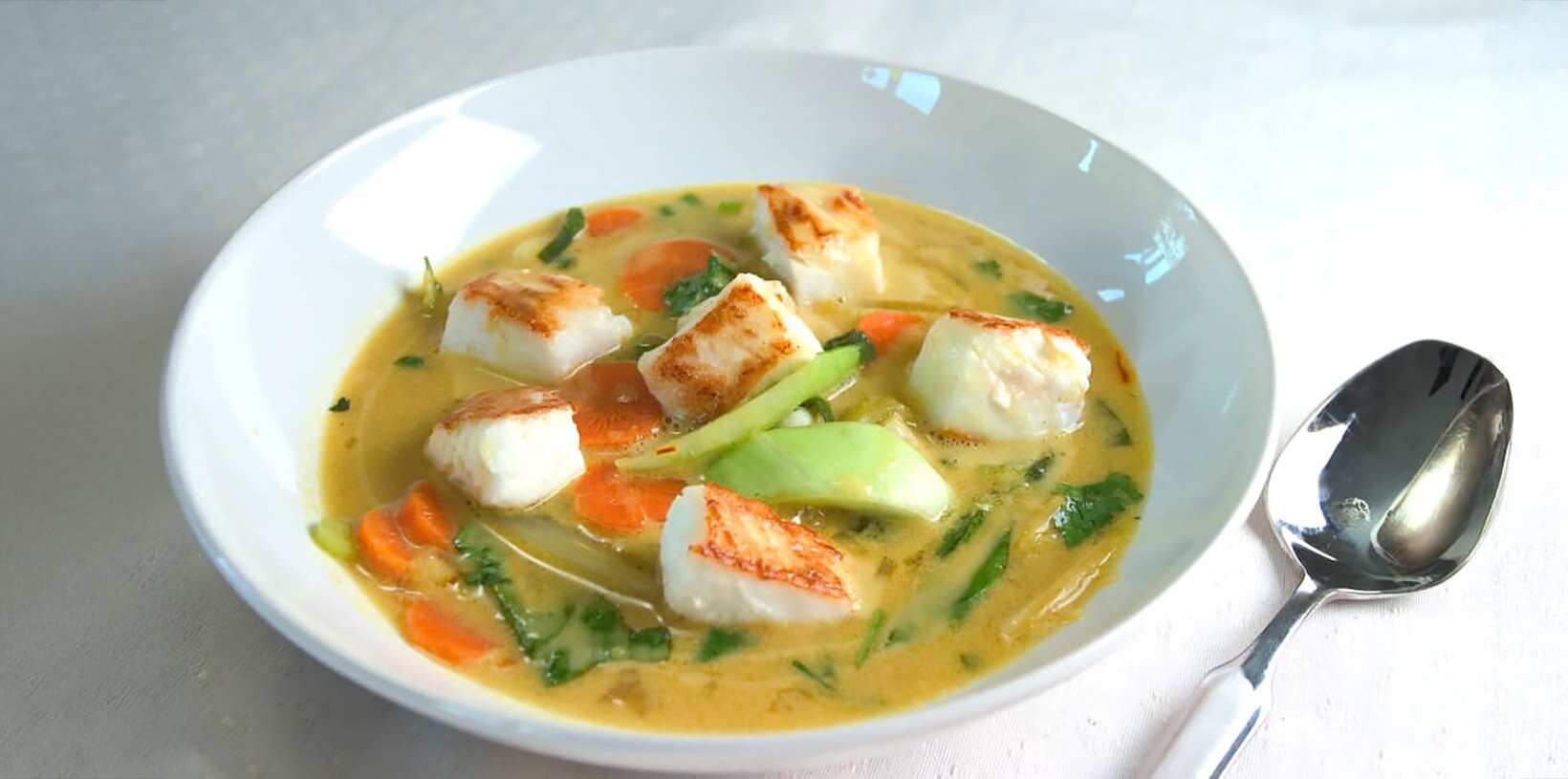 Kveite på asiatisk vis