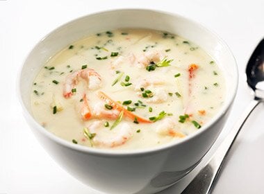 Smaksrik rekesuppe