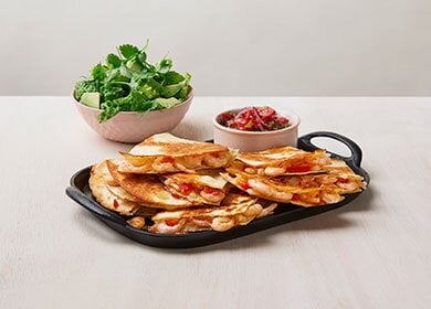 Quesedilla med reker