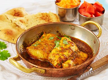 Ovnsbakt torsk masala