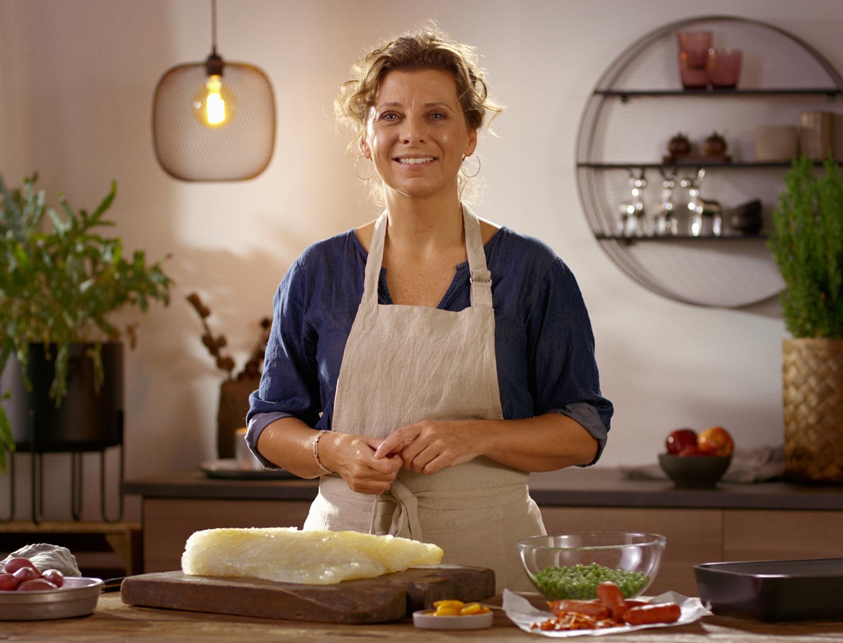 Lise Finckenhagen lager lutefisk