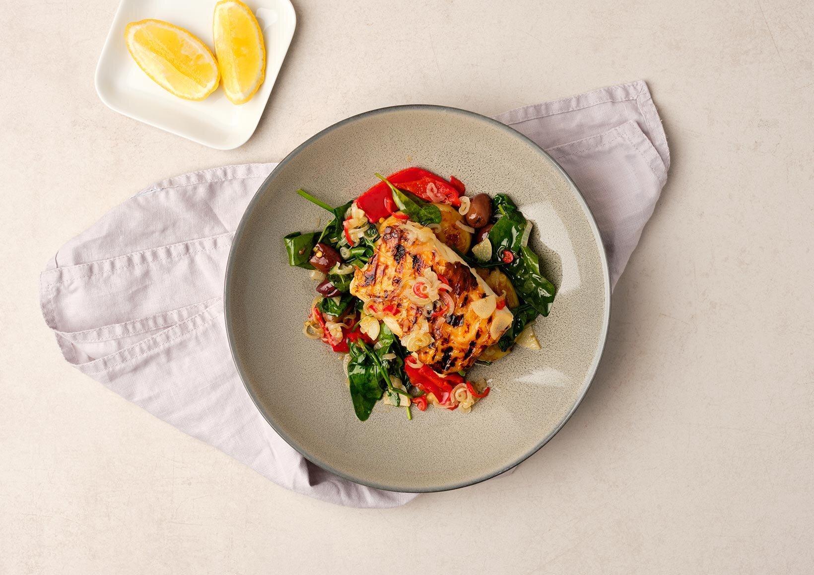 Grillet klippfisk fra Portugal