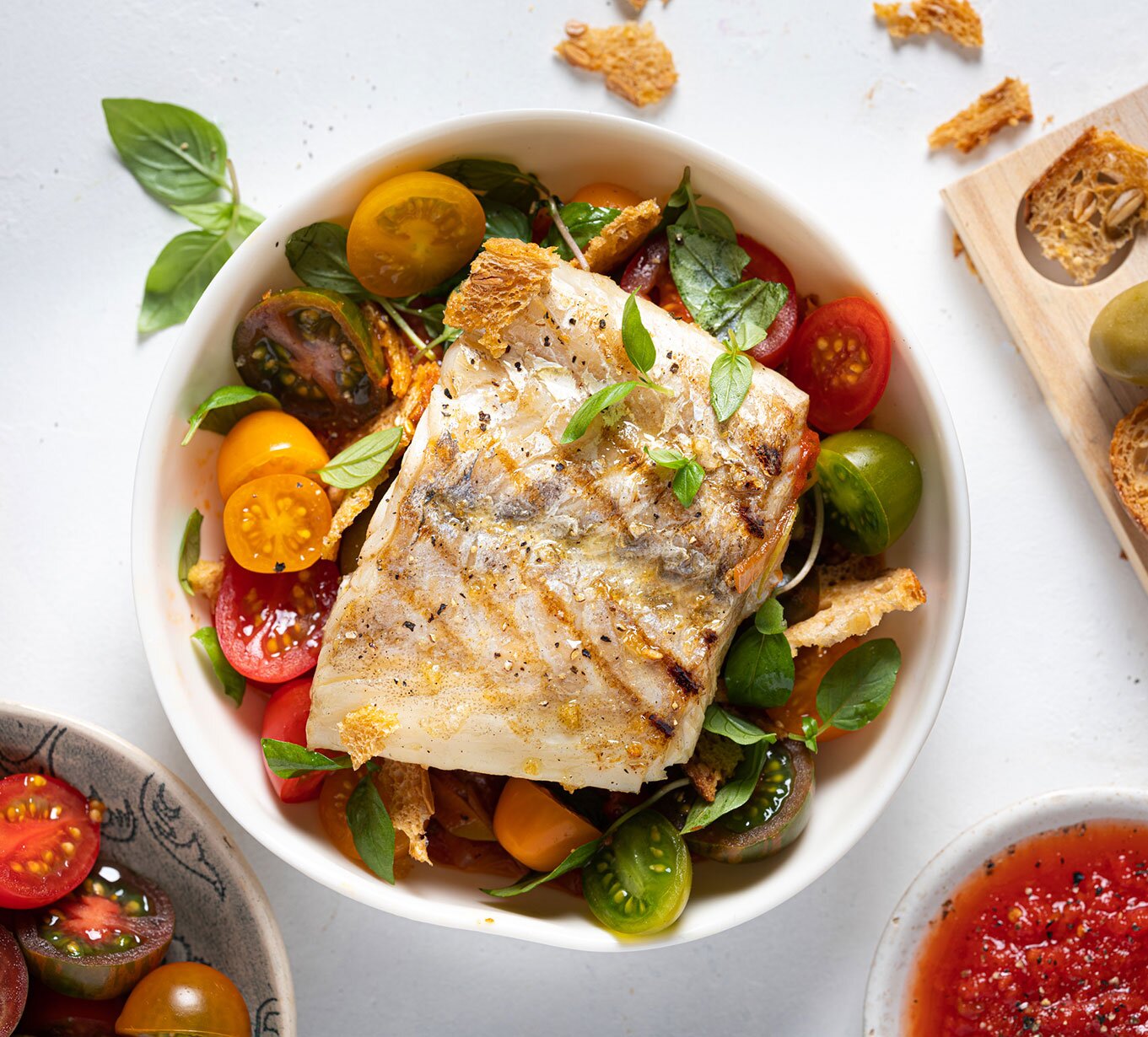 Tørrfisk på grillen