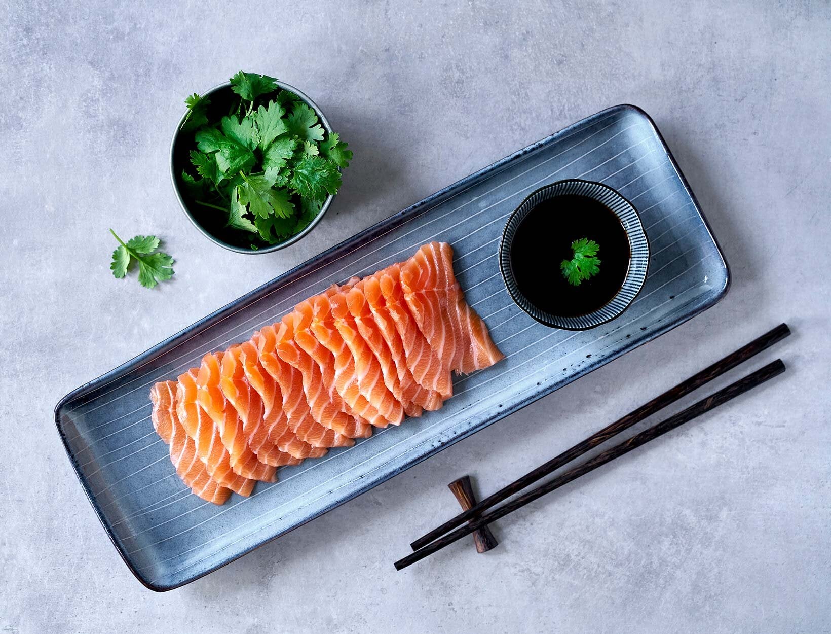 Sashimi av laks